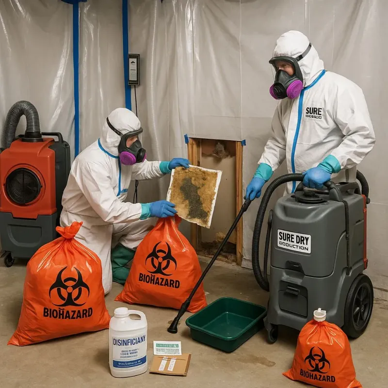 Contaminated Water Handling Protocols process in Guilford County, NC