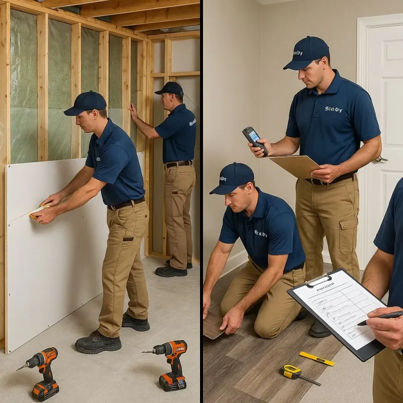 Repairs and Reconstruction process in Guilford County, NC